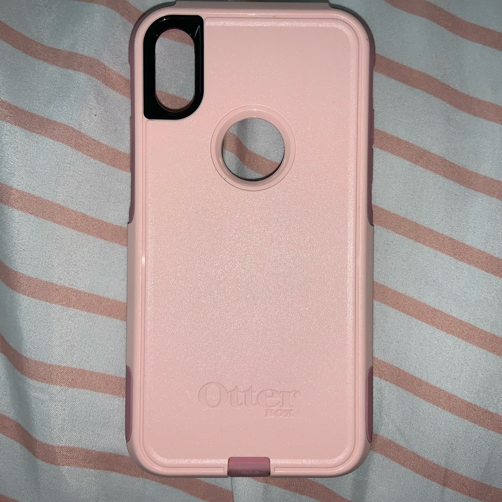 iPhone XR pink outer box case